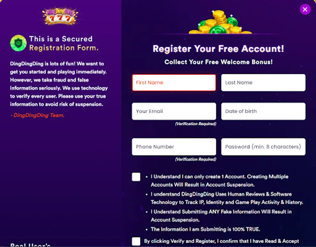 Slotwin login
